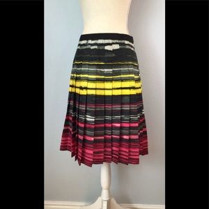 Carlisle Silk Skirt Lined Pleated